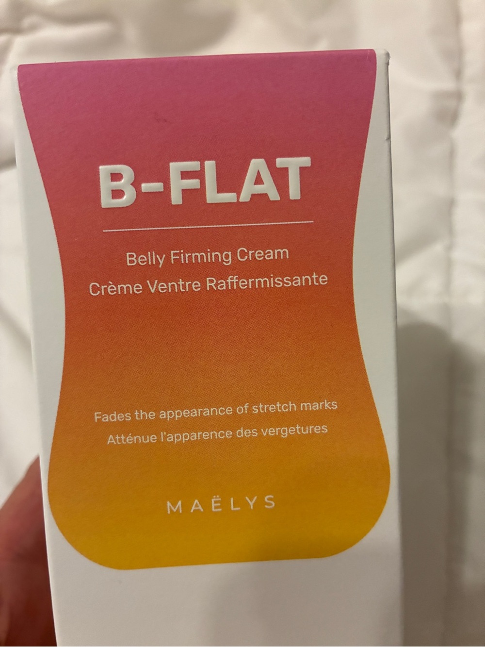 MAËLYS B-FLAT Belly Firming Cream — Pink-Orange
